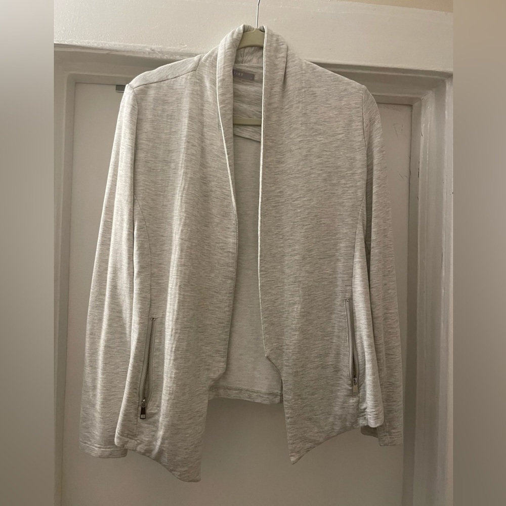 Tart Light Grey open Cardigan size Small